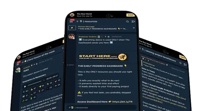Community app interface